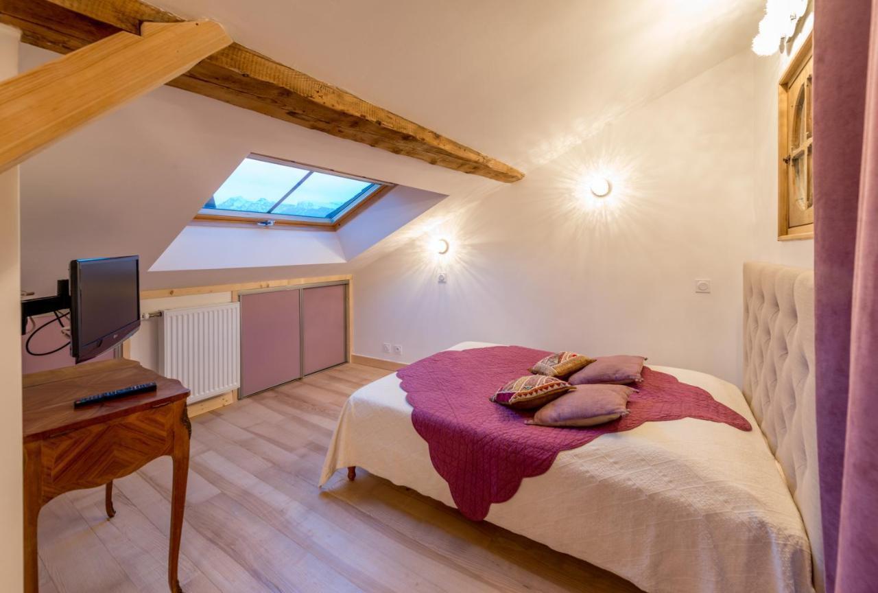 Au Cheval Blanc - Appartements Et Chambres D'Hotes Albertville Dış mekan fotoğraf