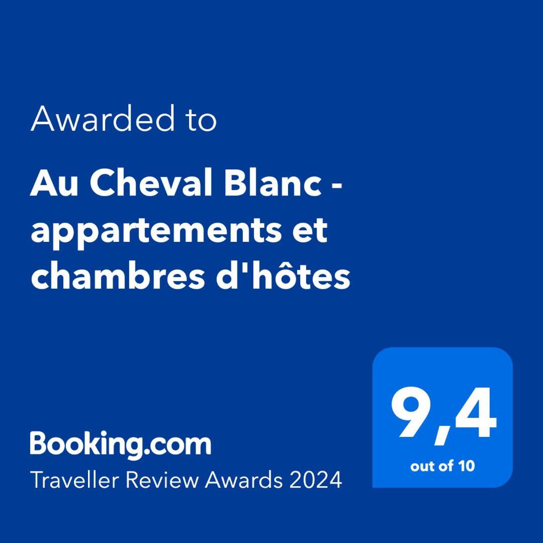 Au Cheval Blanc - Appartements Et Chambres D'Hotes Albertville Dış mekan fotoğraf